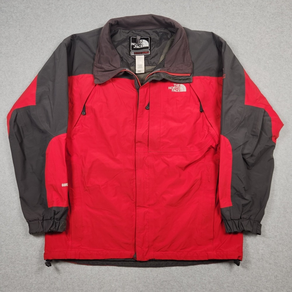 The North Face Jacket XL Red Black Summit Series Outdoors Mountain Ski Shell